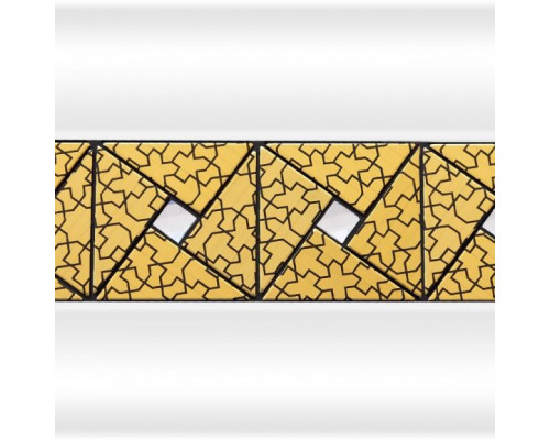 Декоративная вертикальная вставка Vannesa "Арт-мозаика" София на фронтальную панель (на выбор по фото) - заказывается 2 полоски