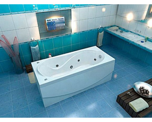 Акриловая ванна Bas Ямайка 180х80 без слива-перелива