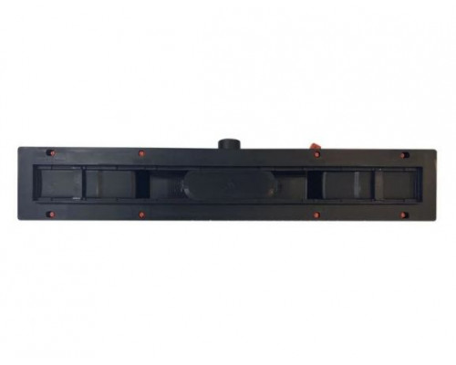 Душевой лоток MCH/Vecon Klasik/Floor Black V350KB с основой под плитку боковой выпуск черный